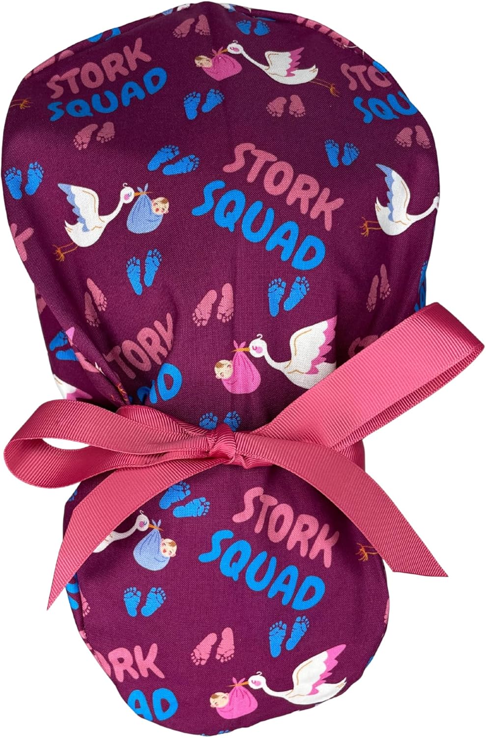 Ponytail scrub cap by Louis + Phil