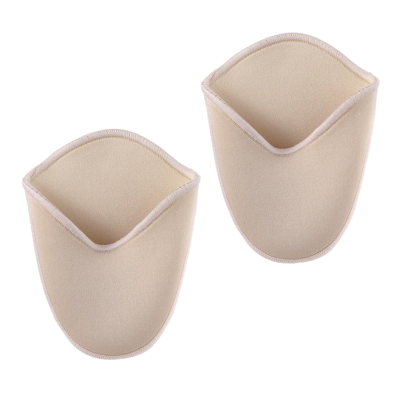 Protectores de dedos de silicona para zapatos de ballet, punta blanda (rosa)