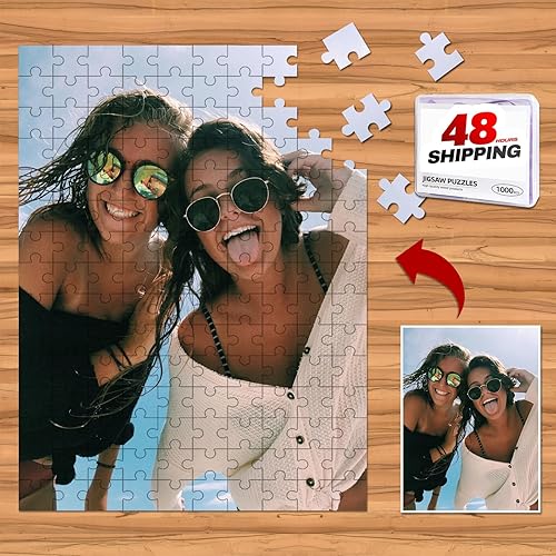 Rompecabezas personalizado de fotos, fotografías, rompecabezas con imagen personalizada, rompecabezas de 1000500300 piezas, regalos personalizados