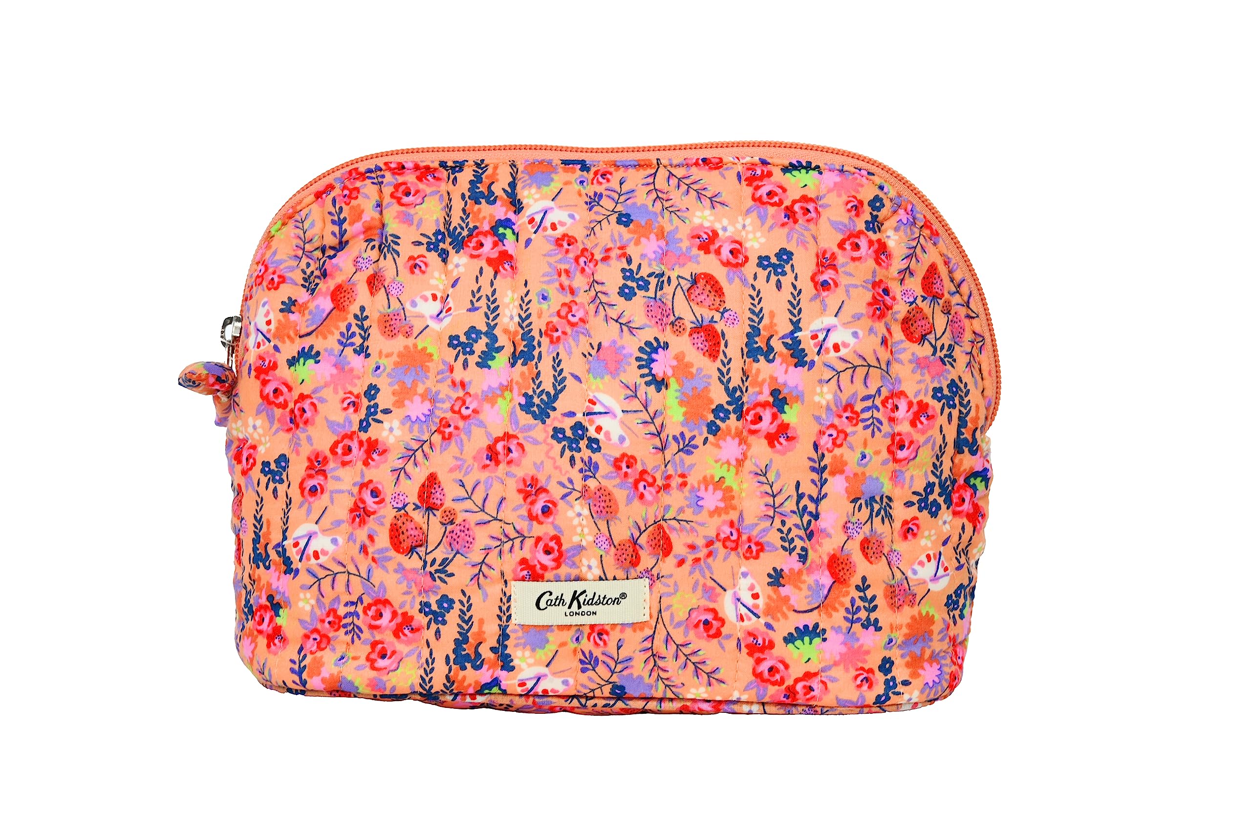 Cath Kidston 100 Cotton Curved Cosmetic Make Up Beauty Bag