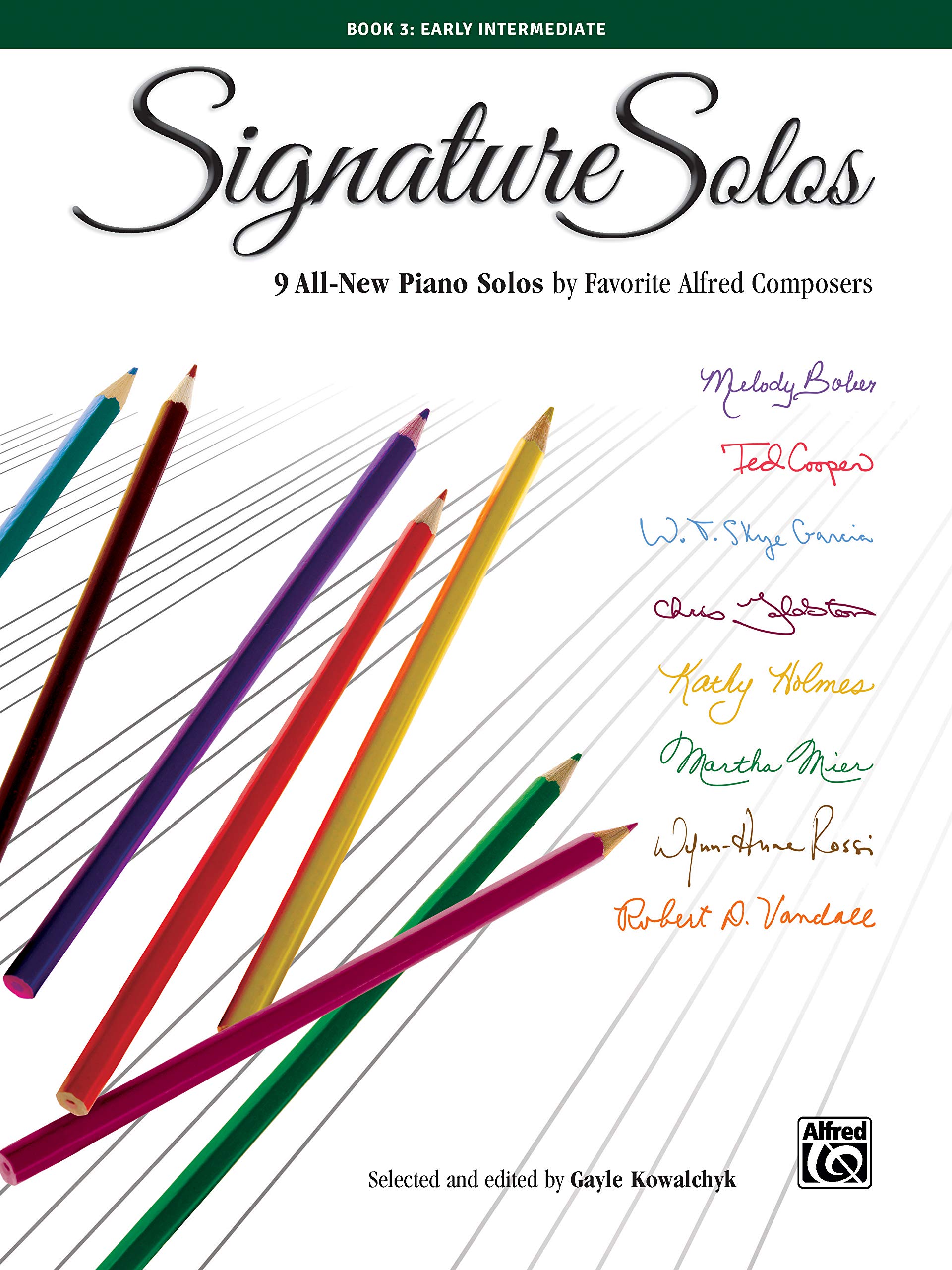 Signature Solos, Bk 3: 9 All-New Piano Solos by Favorite Alfred Composers