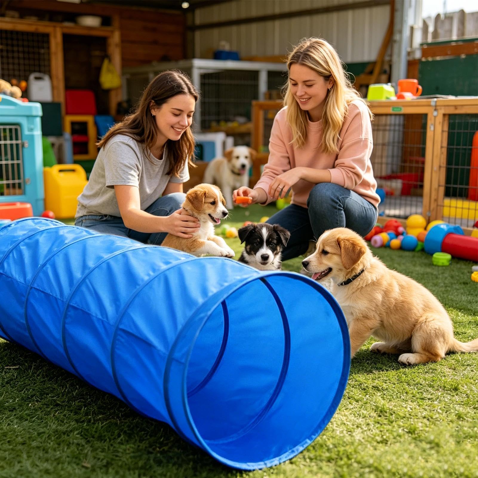 Equipamiento de Agilidad Canina Juego de Entrenamiento con | Equipo para Parque Canino para Jardín, Parque, Playa, Zona Recreo, Campo, Competición, Recreación al