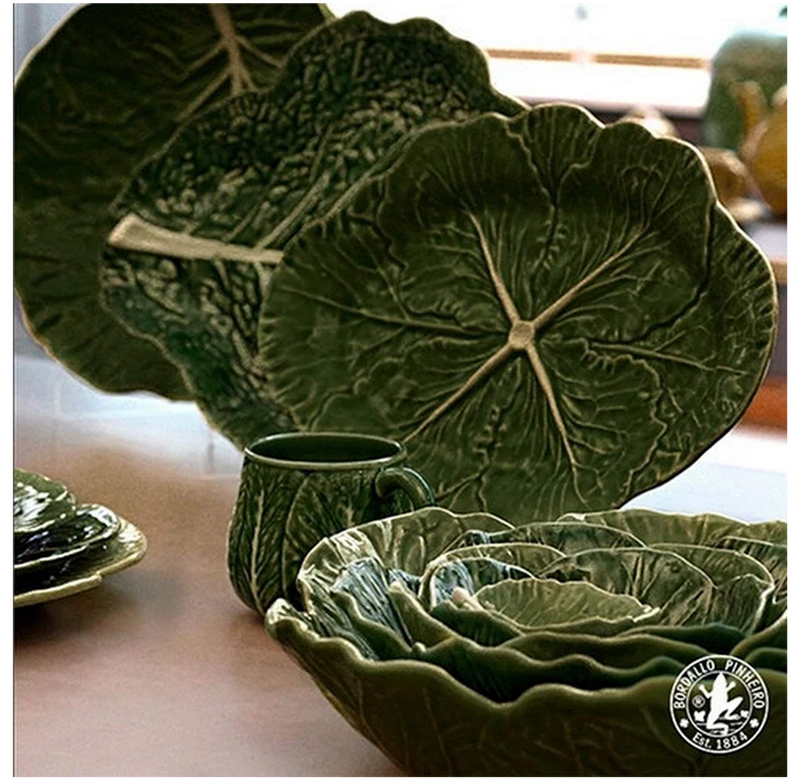 Bordallo Pinheiro Cabbage 0.4L 13.5 oz. Tureen product thumbnail 5