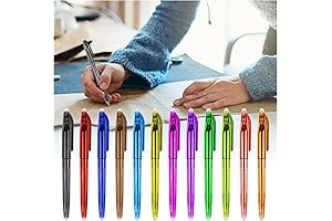 12-Pack Multipurpose Friction Pens for Precision Quilting Projects
