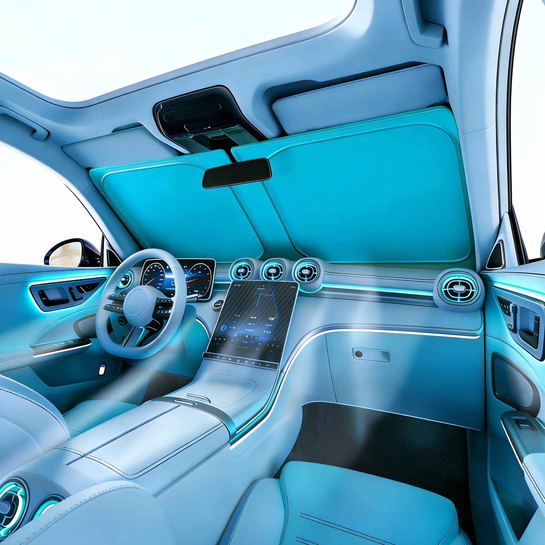 【2026年最新】フロントガラス サンシェード 車用サンシェード サンシェード…