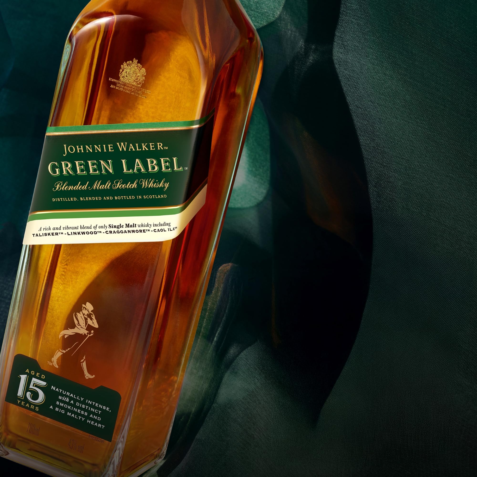 Johnnie Walker Green Label Whisky Escocés Blended 700 ml