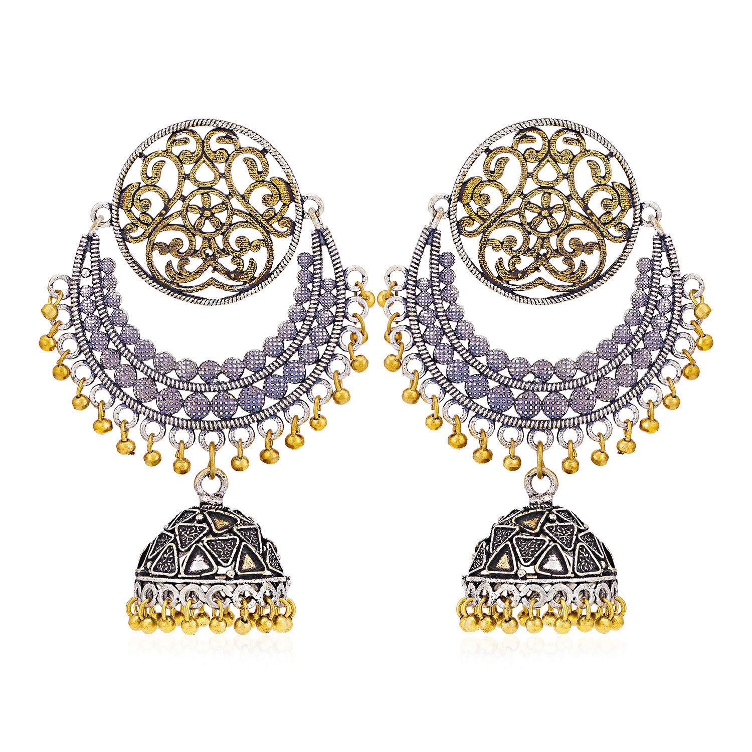 See full amazon price history chart for Sukkhi Charming Oxidised Chandelier Earring for Women (SKR56764) Sukkhi Charming Oxidised Chandelier Earring for Women (SKR56764) (B084HZZ9DM) Amazon Price History, Amazon Price Tracker