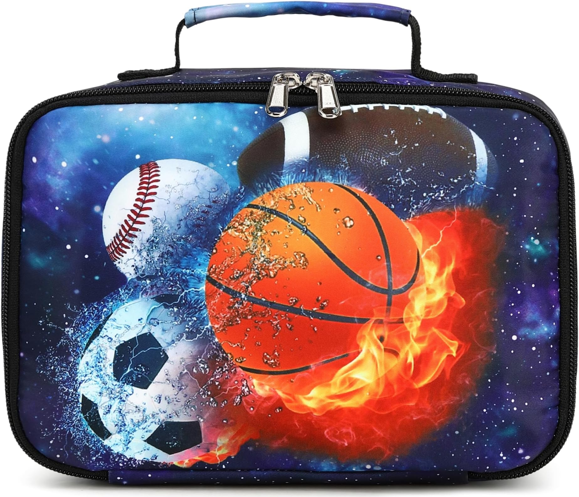 LEDAOU Lunch Box Kids Insulated Lunch Bag Boys Girls Toddler Reusable Lunchbox for School Picnic Hiking