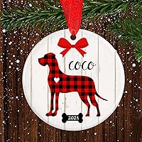 Vista 15 de Adorno de Navidad para mascotas, adorno de Collie barbudo, regalos para amantes de mascotas, regalo conmemorativo para mascotas, recuerdo de Collie