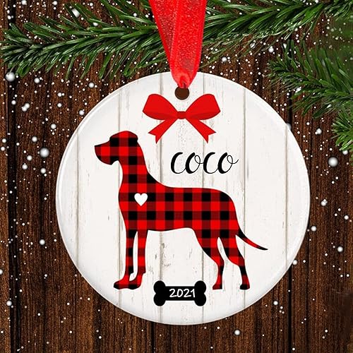 Miniatura 15 de Adorno de Navidad para mascotas, adorno de Collie barbudo, regalos para amantes de mascotas, regalo conmemorativo para mascotas, recuerdo de Collie