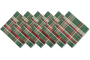 DII Plaid Napkins Set of 12