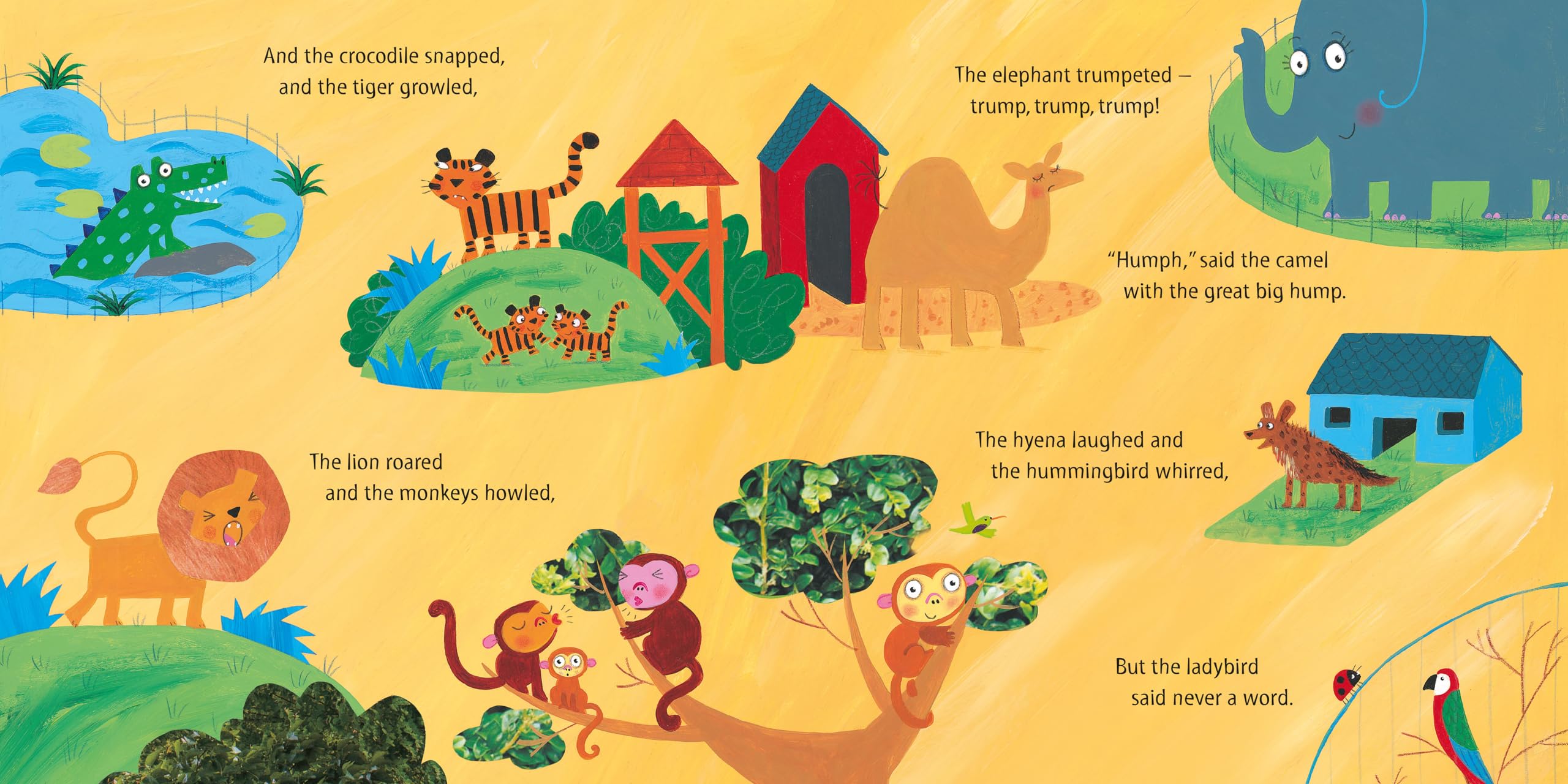 What the Ladybird Heard at the Zoo: A brilliantly funny animal adventure