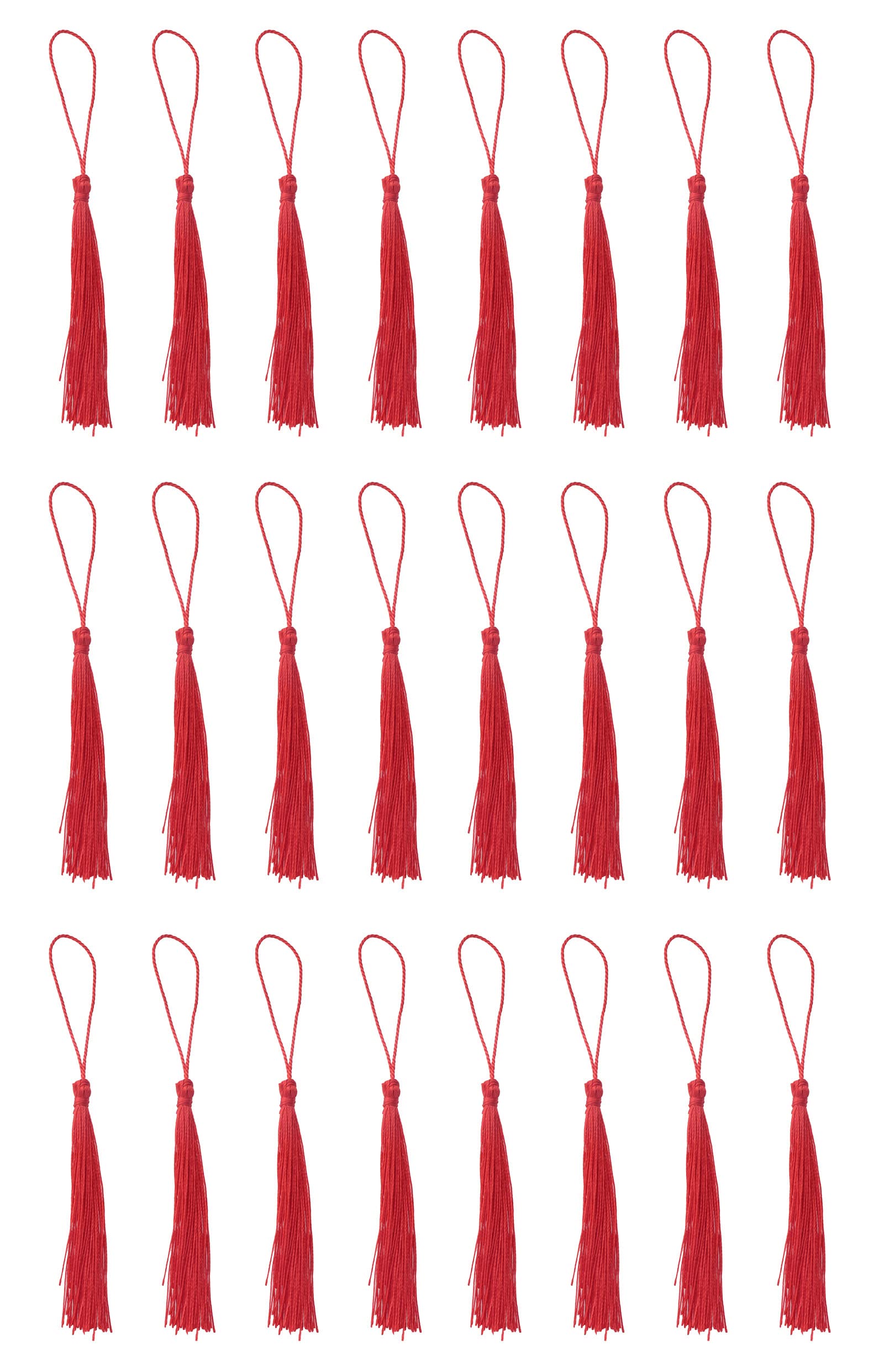 13cm/5 Inch Silky Floss Bookmark Tassels Gold And Silver With 2-Inch Cord Loop And Small Chinese Knot For Jewelry Making, Souvenir, Bookmarks, DIY Craft Accessory By Accessories Attic (Gold, 1