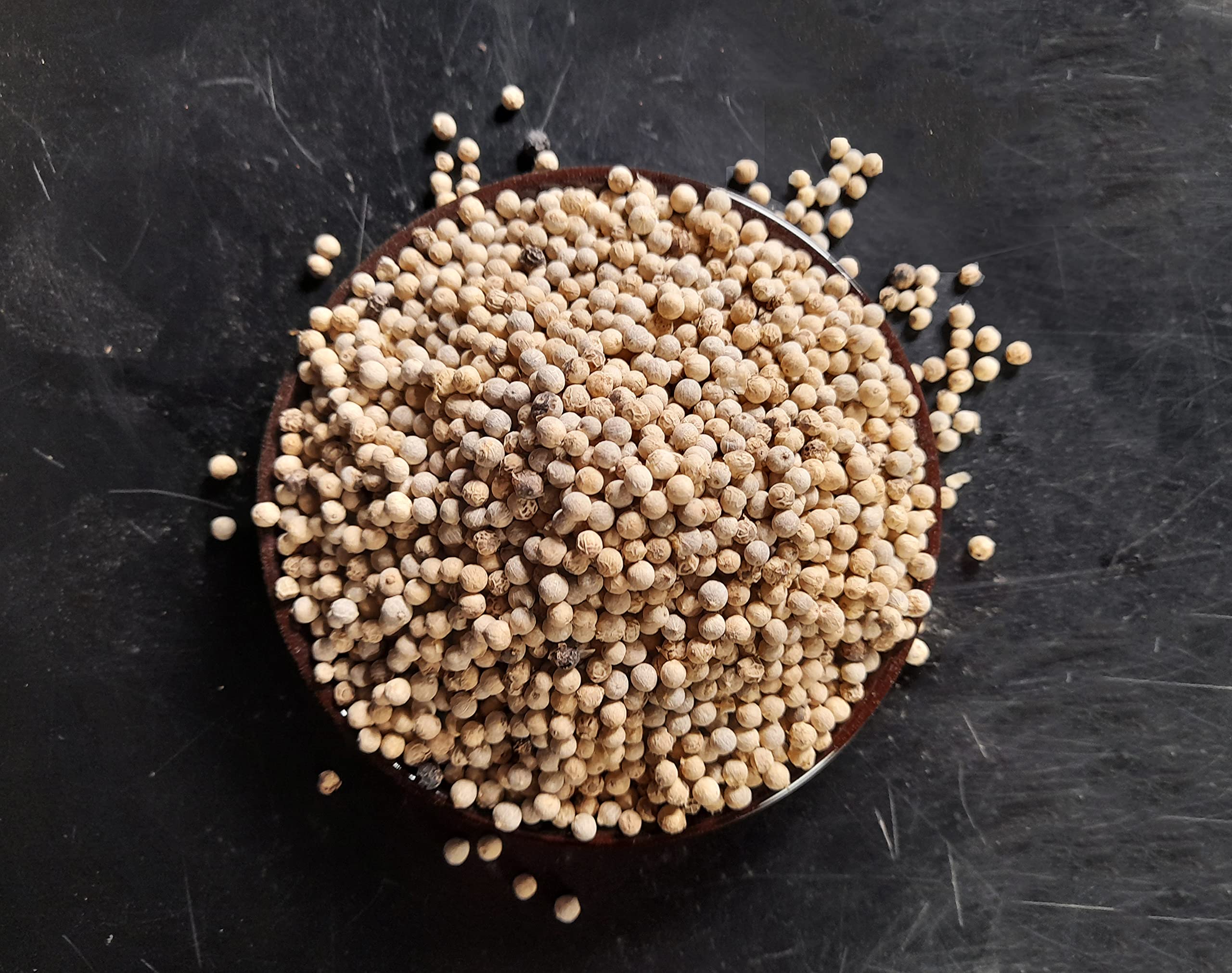 Minotaur Spices | Poivre blanc entier, Poivre blanc en grains, 2 x 500 g (1 Kg)