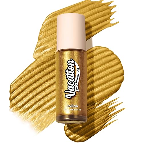 LANGMANNI 1 iluminador líquido holográfico para el cuerpo, iluminador líquido de 6 colores, impermeable, hidratante, facial y corporal, maquillaje