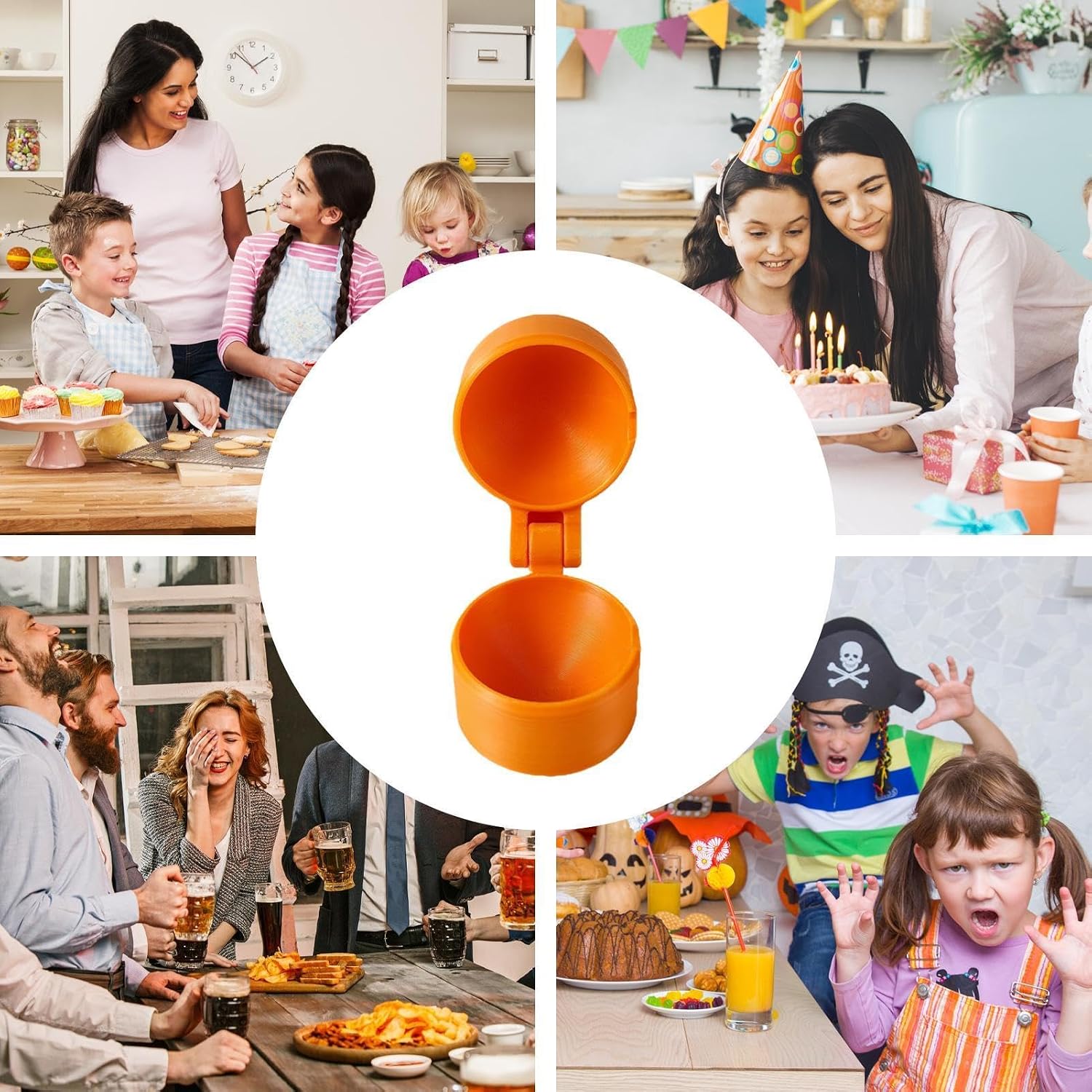 Round Cake Pop Mold – reusable non-stick pusher kitchen gadgets practical s