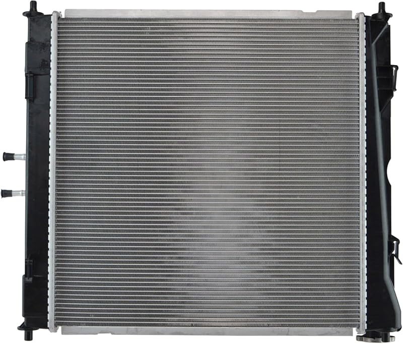 Radiador TRQ com núcleo de alumínio de 1 fileira para Hyundai Sonata e Kia Optima – RDA83030