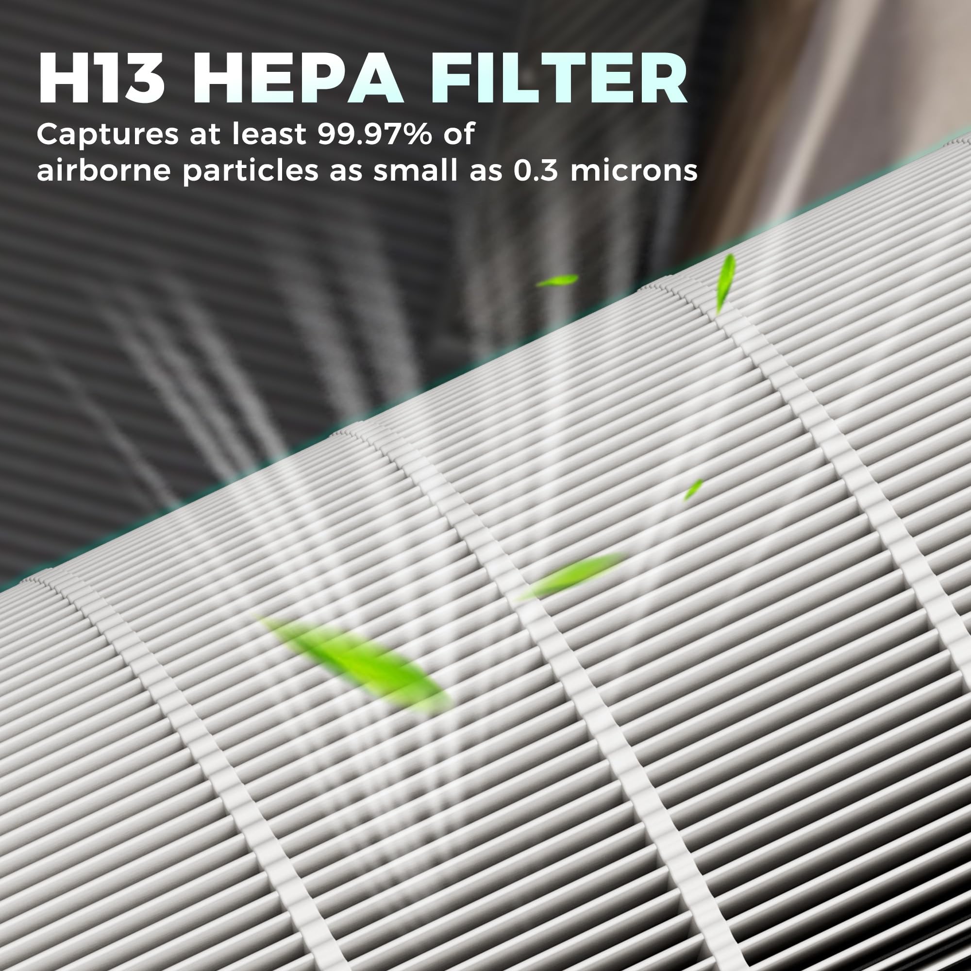 HAUSHOF Filtr wymienny HEPA H13 do oczyszczacza powietrza HH26003A