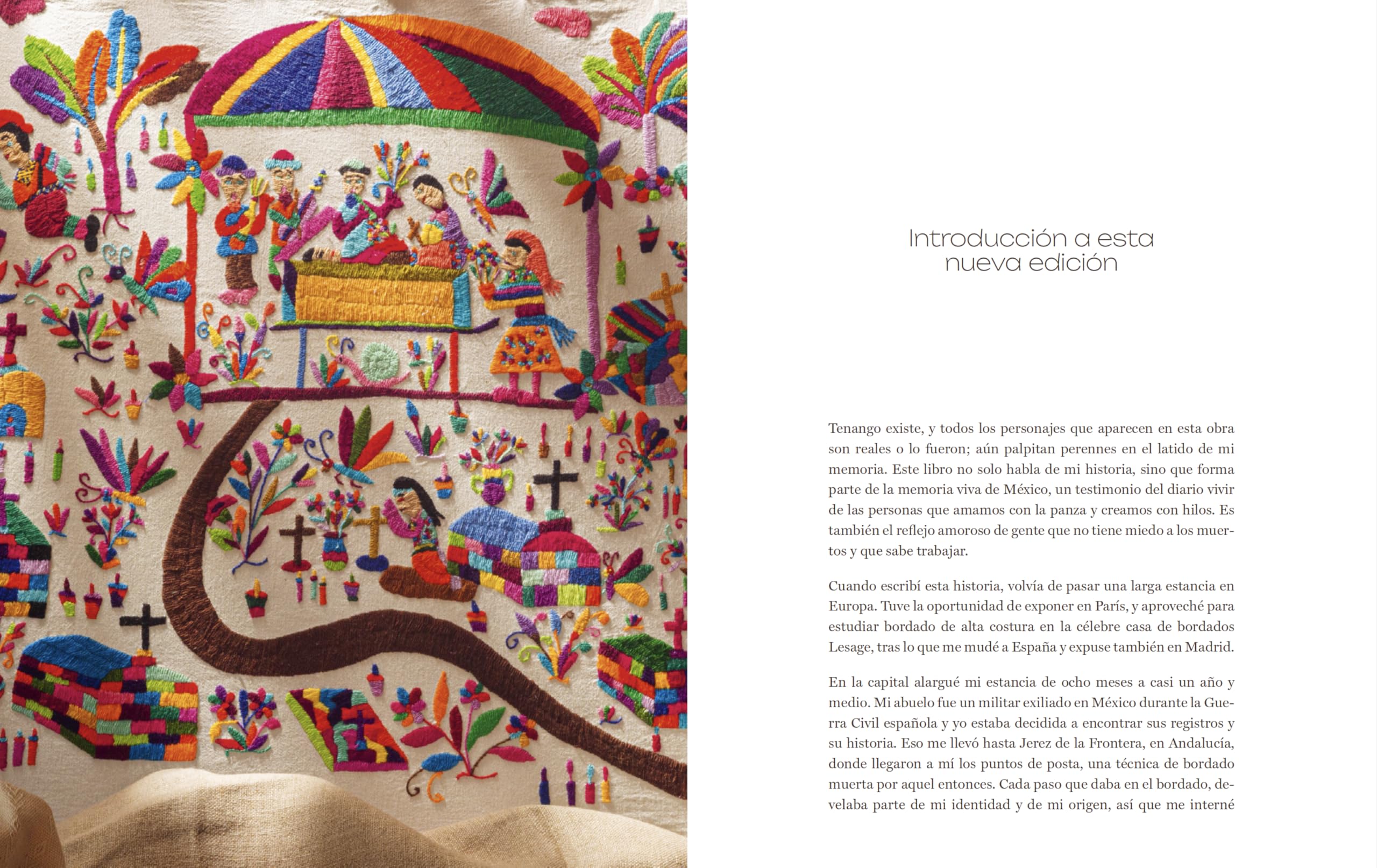 Camino a Tenango: El descubrimiento de un bordado