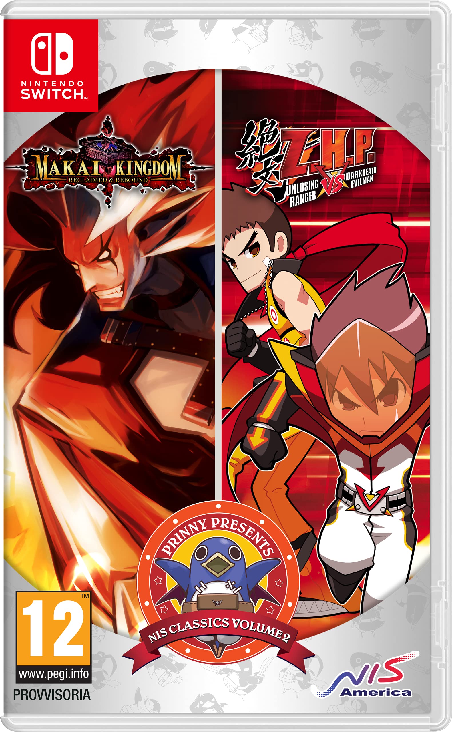 Prinny Presents NIS Classics Volume 2: Makai Kingdom: Reclaimed and Rebound / ZHP: Unlosing Ranger vs. Darkdeath Evilman - Deluxe Edition - Other - Nintendo Switch