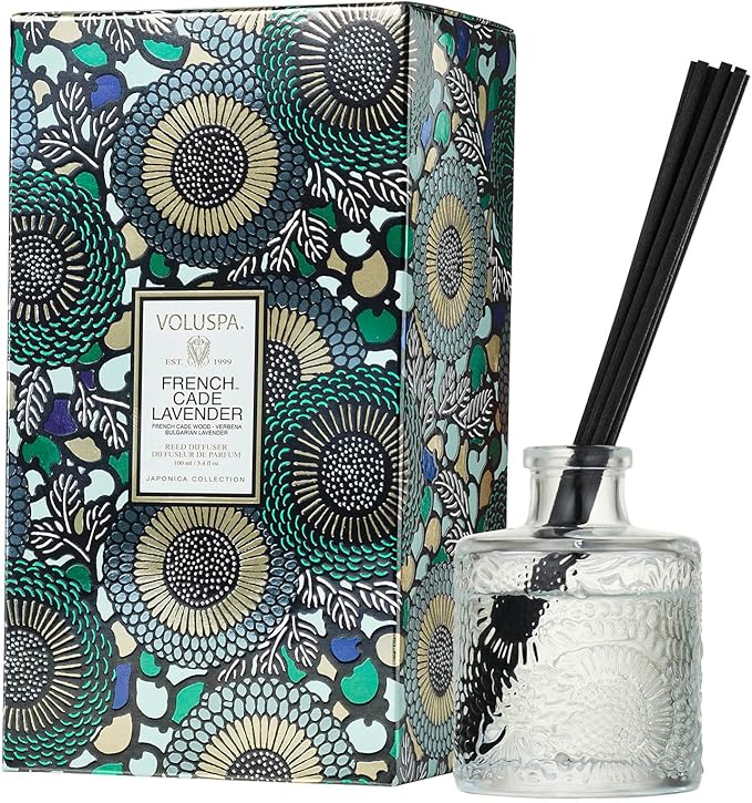 Voluspa French Cade Lavender Scented Reed Diffuser
