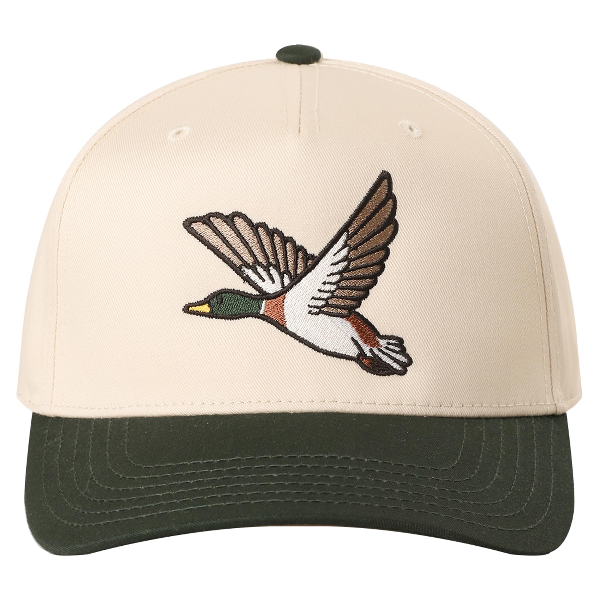 MIRMARU 5 Panel Trucker Hat Variety Embroidery Design Adjustable for Men Women