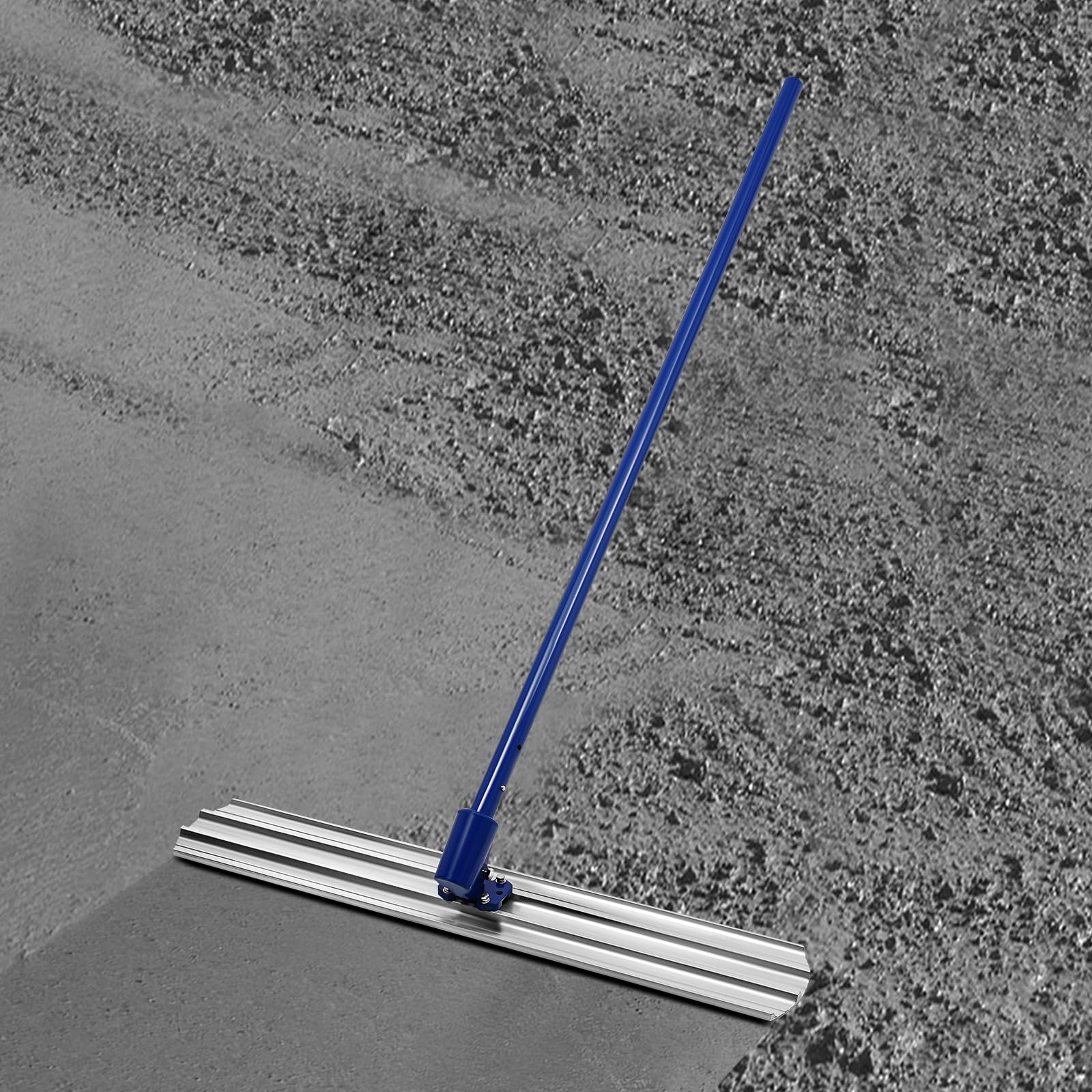 Zestaw spławików betonowych 122 cm x 20 cm, okrągła łopatka do betonu, narzędzia do wykańczania betonu, 3 pływaki, zestaw narzędzi do wygładzania powierzchni cementu, z drążkiem pływakowym, uchwyty