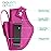 Gun Holster for Men&Women, IWB/OWB 9mm Holsters, 380 Pistol Holster fits Glock 19/17/23/26/27/42/43x, S&W M&P Shield, Sig Sauer and Similar Handguns (Pink with Mag Pouch)