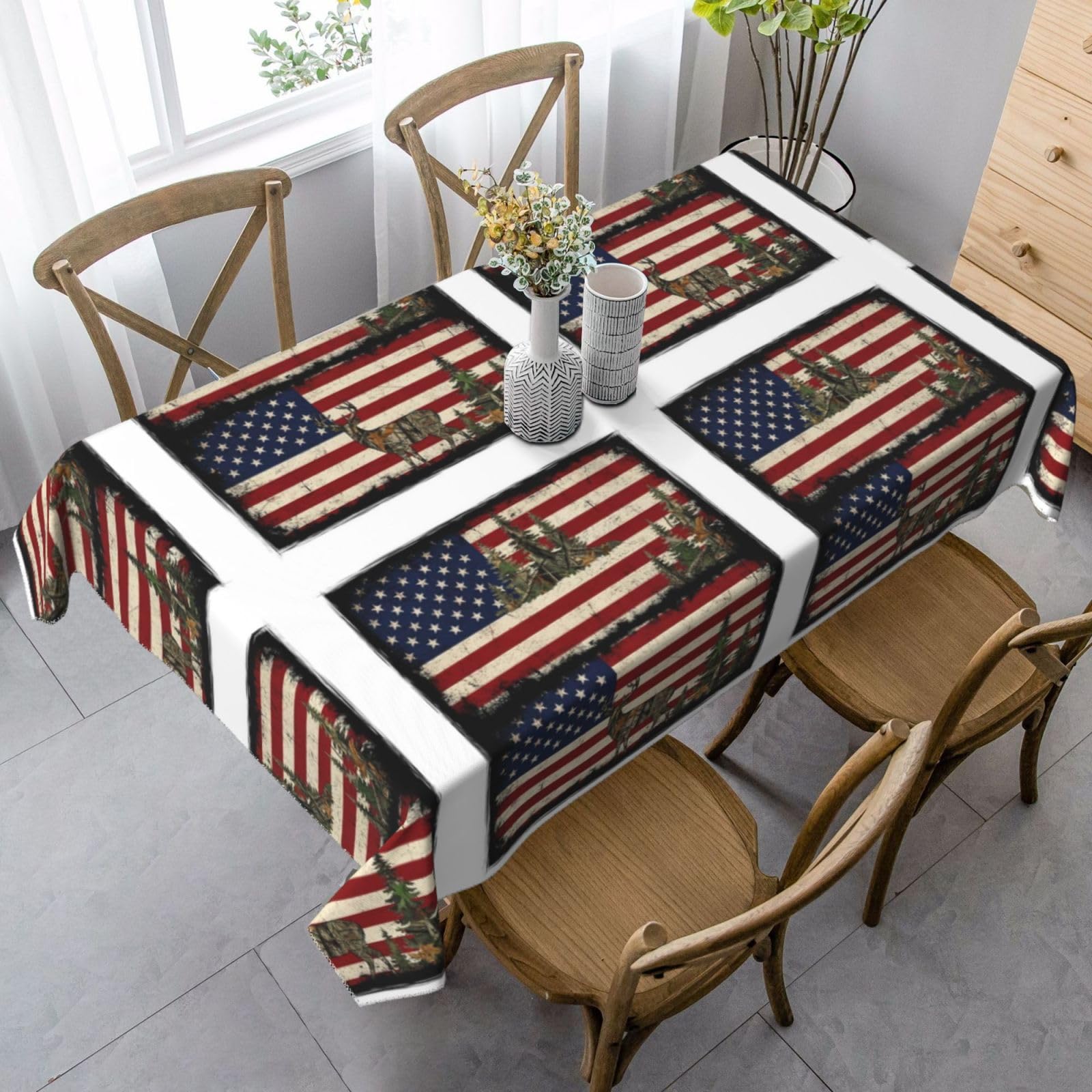 Nappe camouflage chasse au cerf 137x183cm durable et lavable