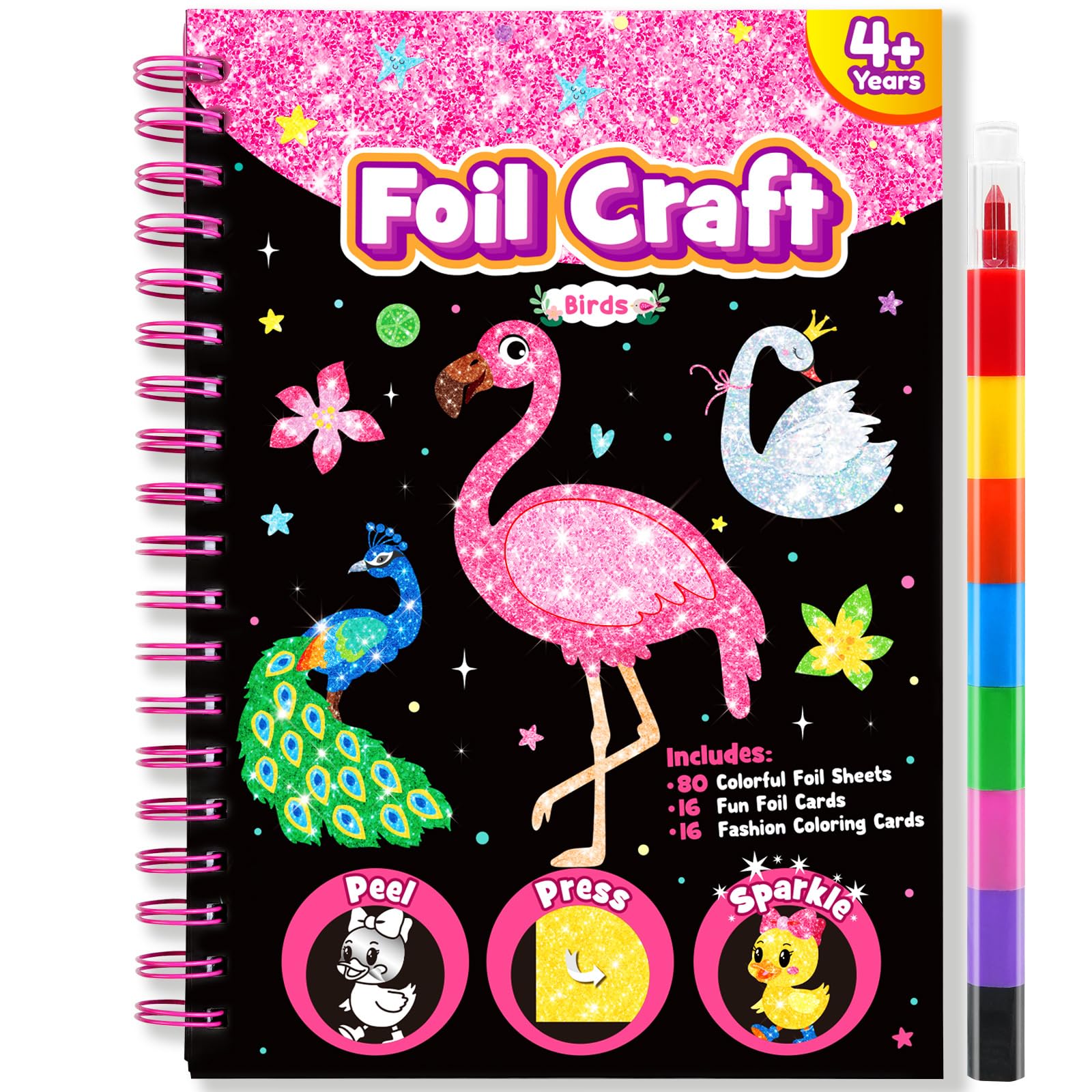 LIKYMO Foil Art for Kids
