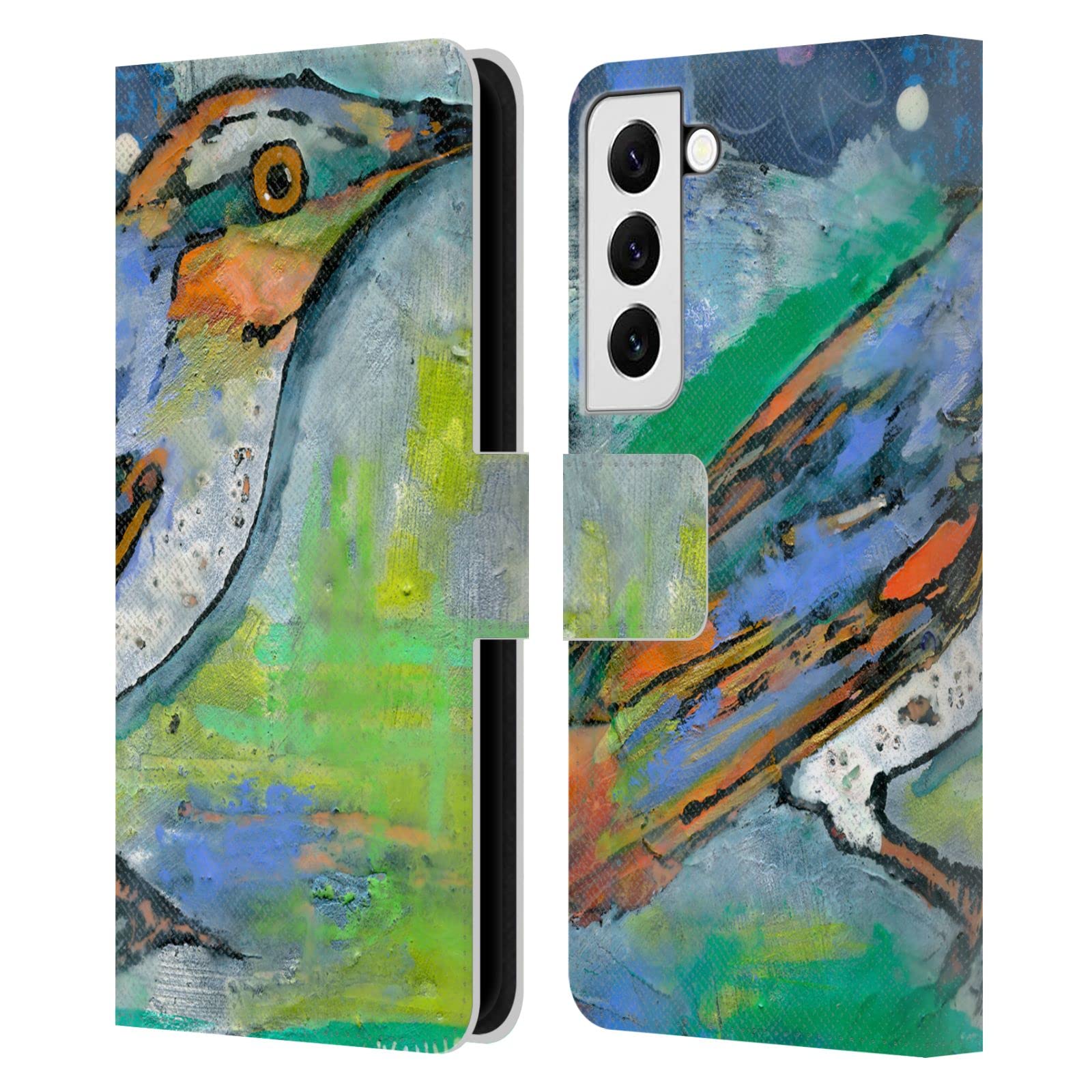 Funda tipo libro Samsung Galaxy S22 5G carcasa cuero resistente con tarjetero integrado 7
