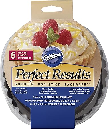 Amazon Co Jp Wilton パーフェクト その結果 4 インチ ラウンド タルト キッシュ トルテ パン セット の 6 ホーム キッチン Amazon Co Jp Wilton パーフェクト その結果 4 インチ ラウンド タルト キッシュ トルテ パン セット の 6 ホーム キッチン