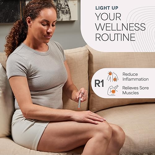 Miniatura 3 de LifePro Mini terapia de luz infrarroja invisible de 3.5 pulgadas para articulaciones y músculos del cuerpo - Terapia de luz LED invisible - Terapia