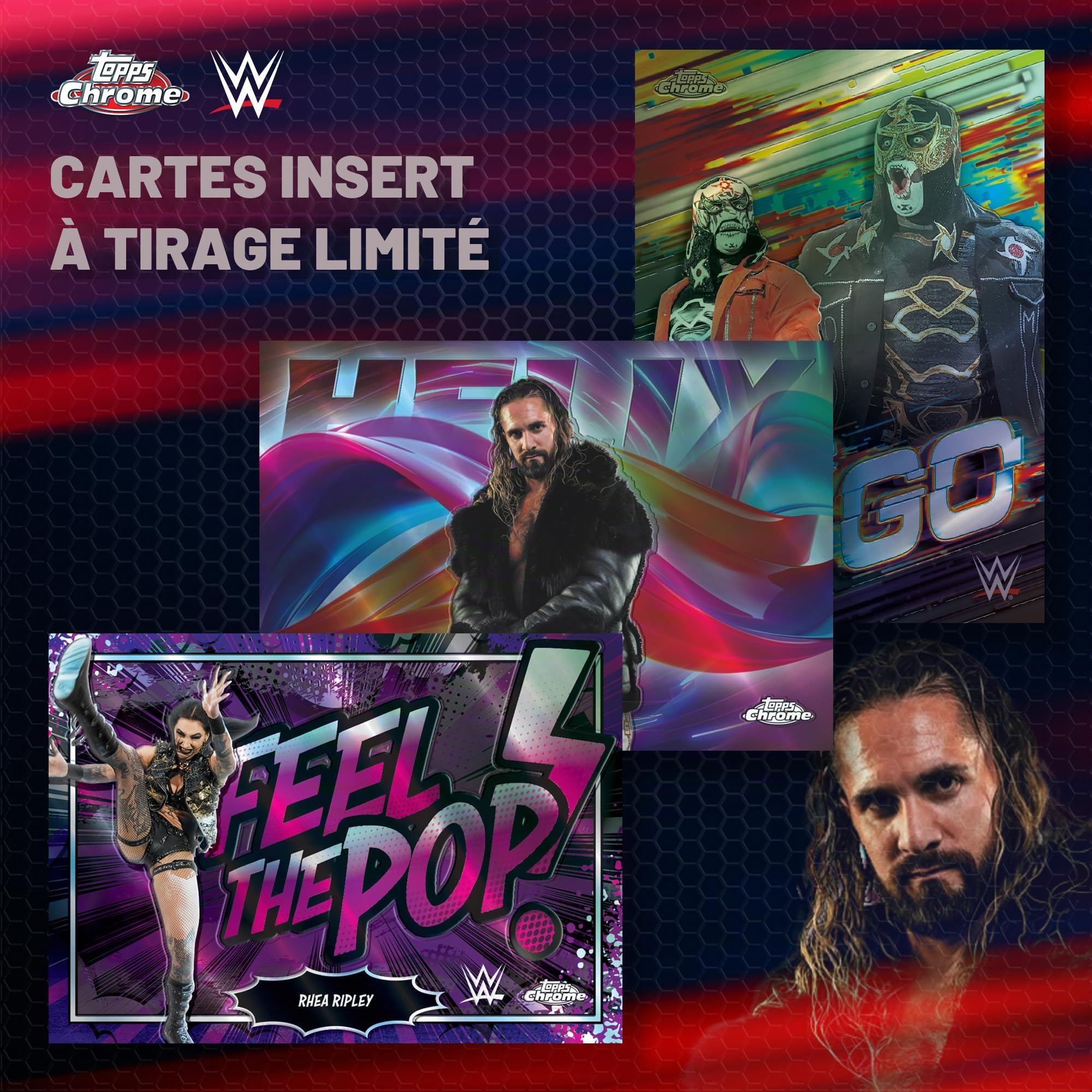Topps Chrome WWE 2026 – Scellé en Usine – Value Box