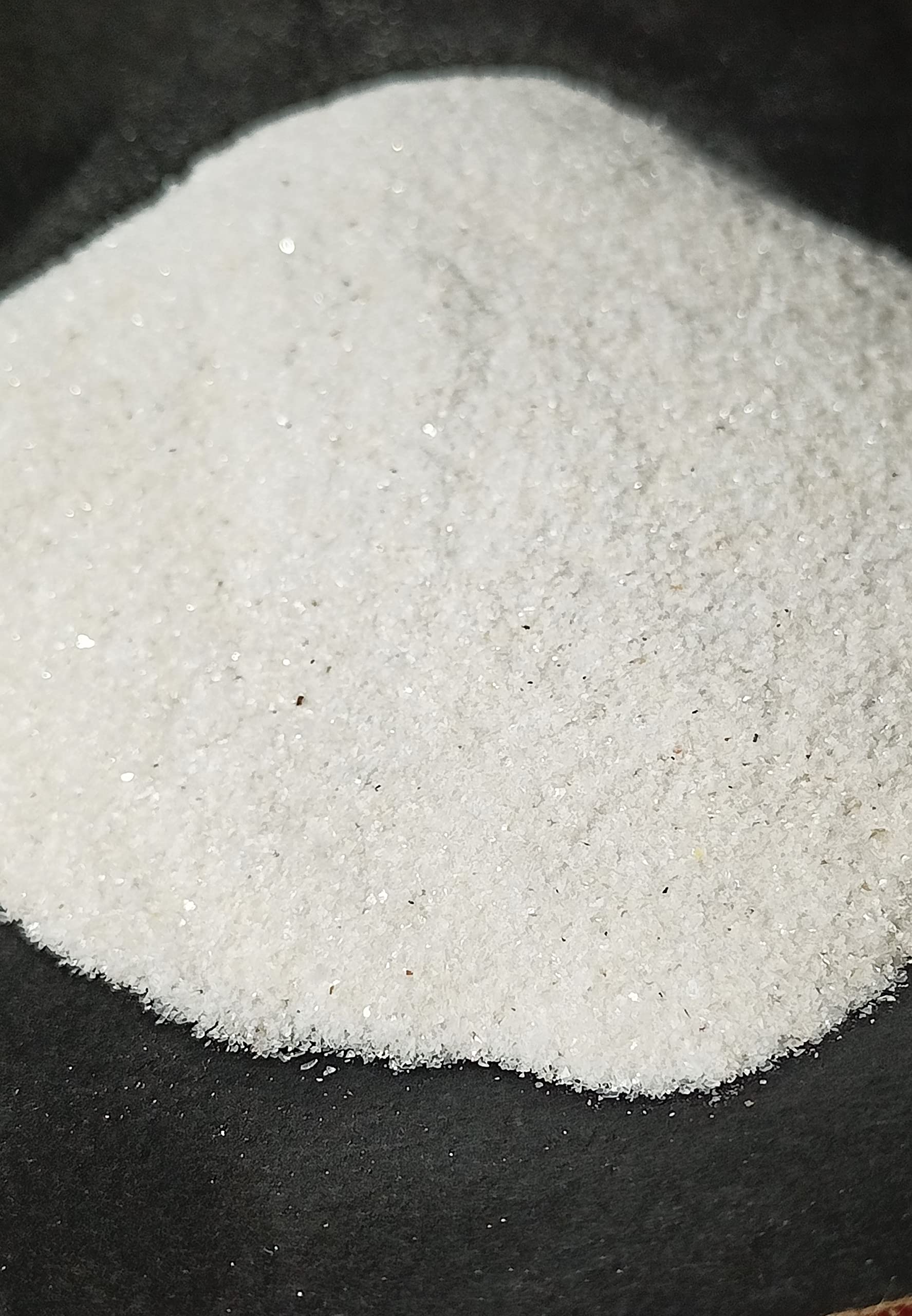 White Topaz Natural Gemstone Fine Crushed Powder, Art and Craft Supplies, Resin Art, 10 Gram/ 50 Ct