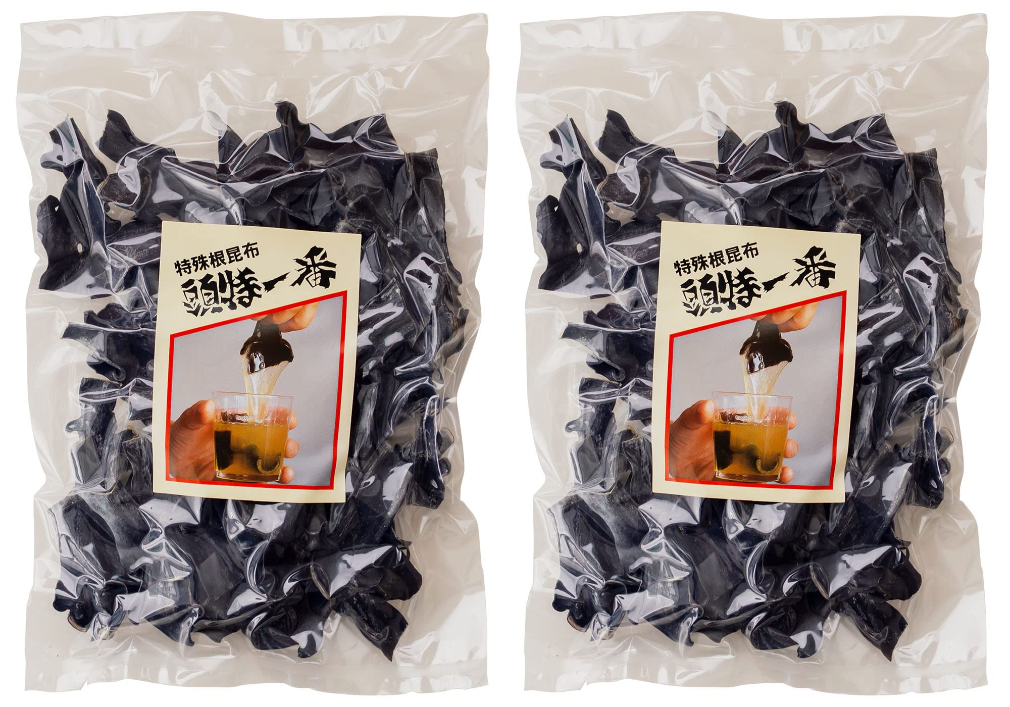 Amazon.co.jp: 天然頭特一番 ネコ足根昆布×2袋 (北海道厚岸産ねこ足