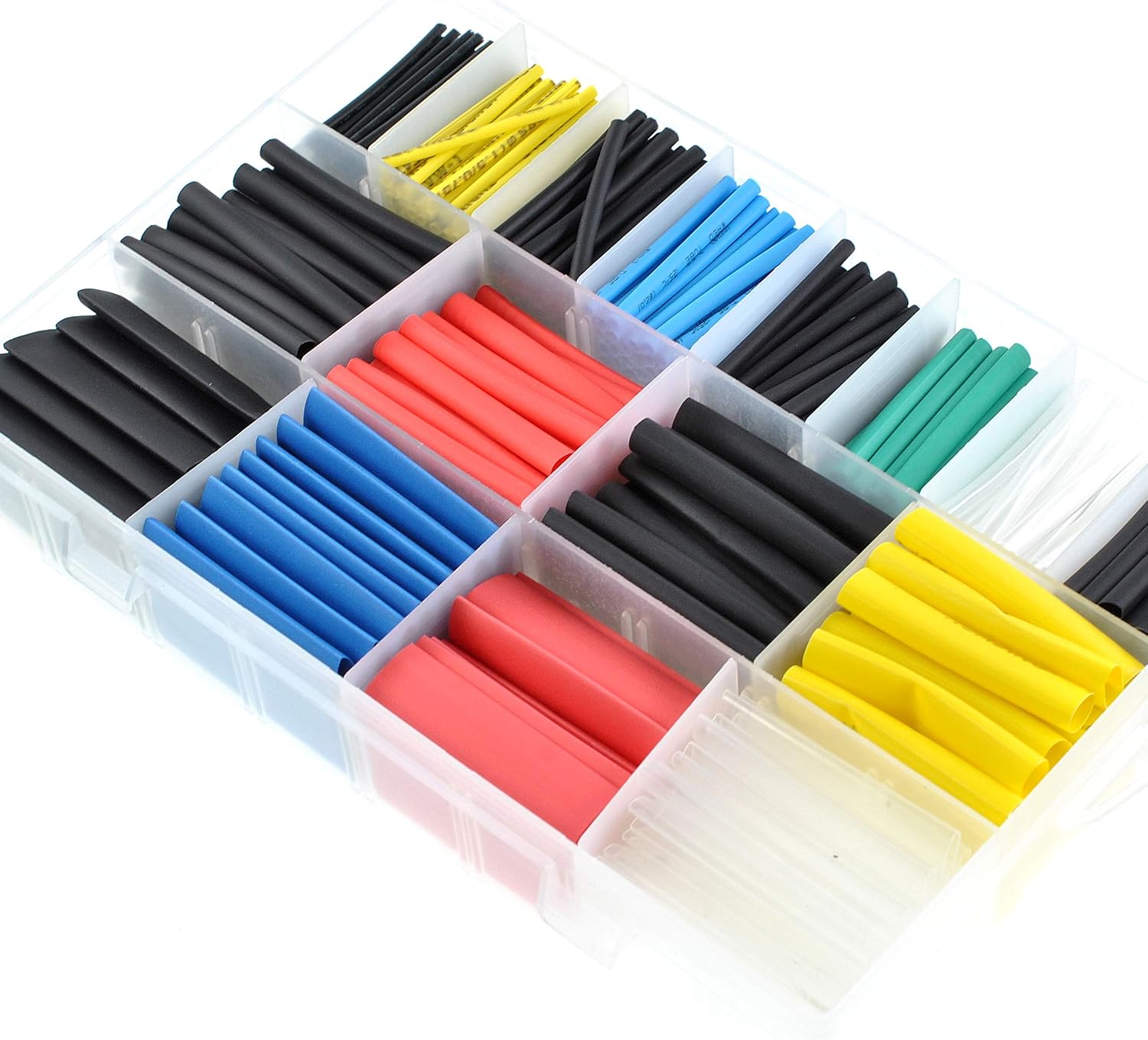 Buy 1 get 1 🔥 Oiyagai 580 pcs 2:1 Heat Shrink Tube 6 Colors 11 Sizes Tubing Set Combo Assorted Sleeving Wrap Cable Wire Kit for Home Car Safe DIY Free Shipping Over $50 Oiyagai 580 pcs 2:1 Heat Shrink Tube 6 Colors 11 Sizes Tubing Set Combo Assorted Sleeving Wrap Cable Wire Kit for Home Car Safe DIY