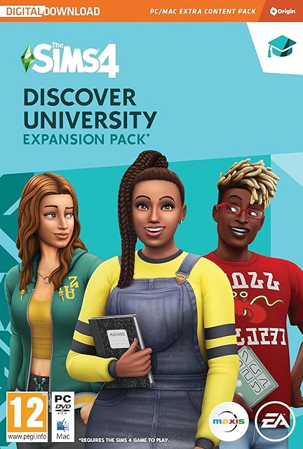 The Sims 4 Discover University (EP8)| Expansion Pack | PC/Mac | VideoGame | PC Download Origin Code | English