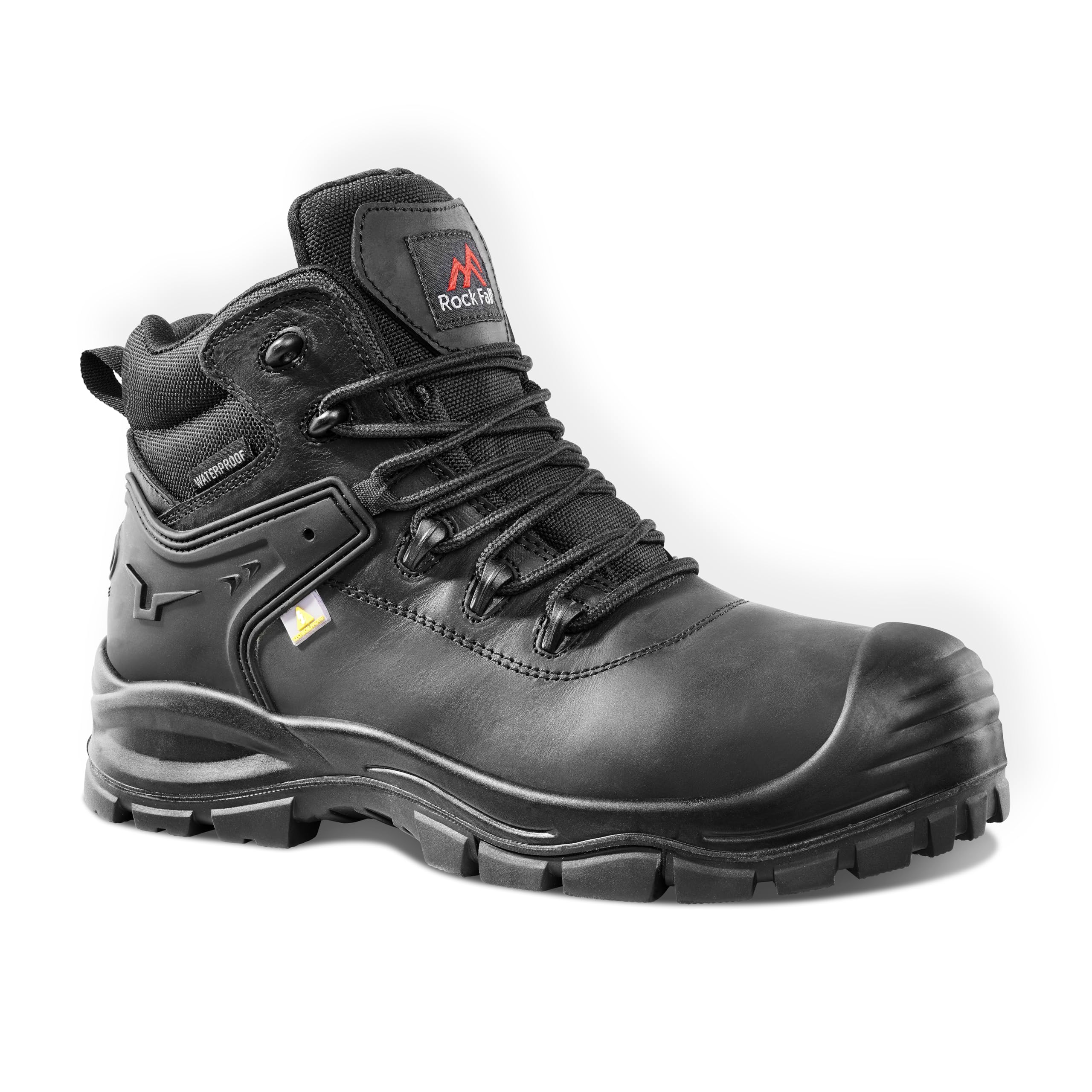 Rock Fall RF205 Herd Waterproof Brown Anti-Static Midsole / Toecap Safety Boo...
