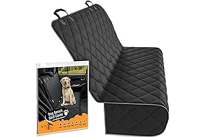 Active Pets Bench Seat Cover for Dogs - Waterproof, Nonslip, Pet Hair & Mud Protector