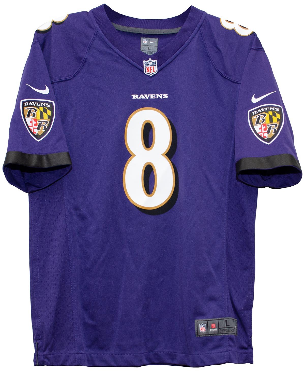 Buy Nike Lamar Jackson Baltimore Ravens Youth Game Jersey - Purple