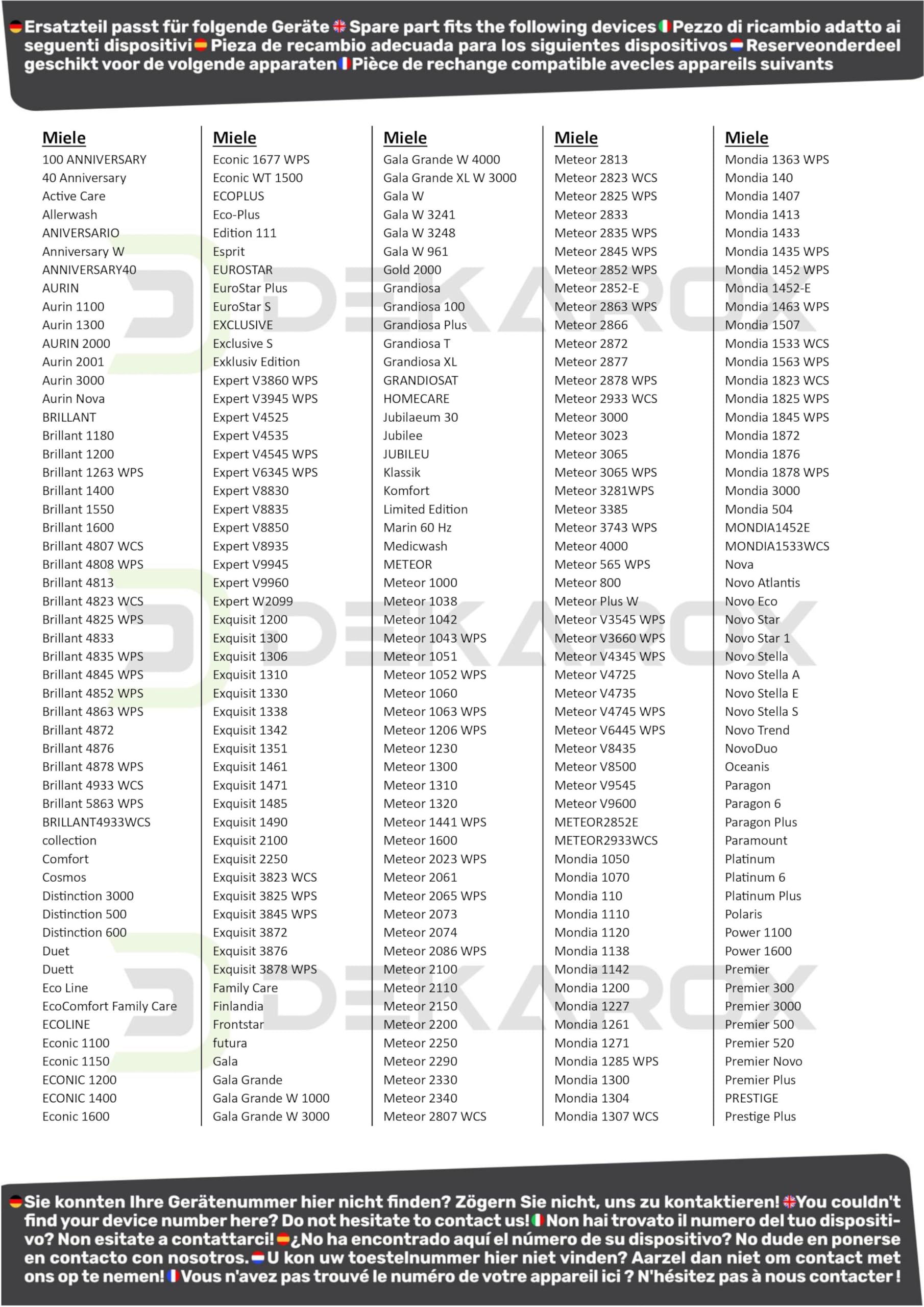 Sprężyny 4-częściowy zestaw kompatybilny z Miele 417689 sprężyna naciągowa 25 mm Ø 165 mm długość z metalu do bębna w pralce jak Meteor Mondia Aurin Superior EcoLine EuroStar Brillant