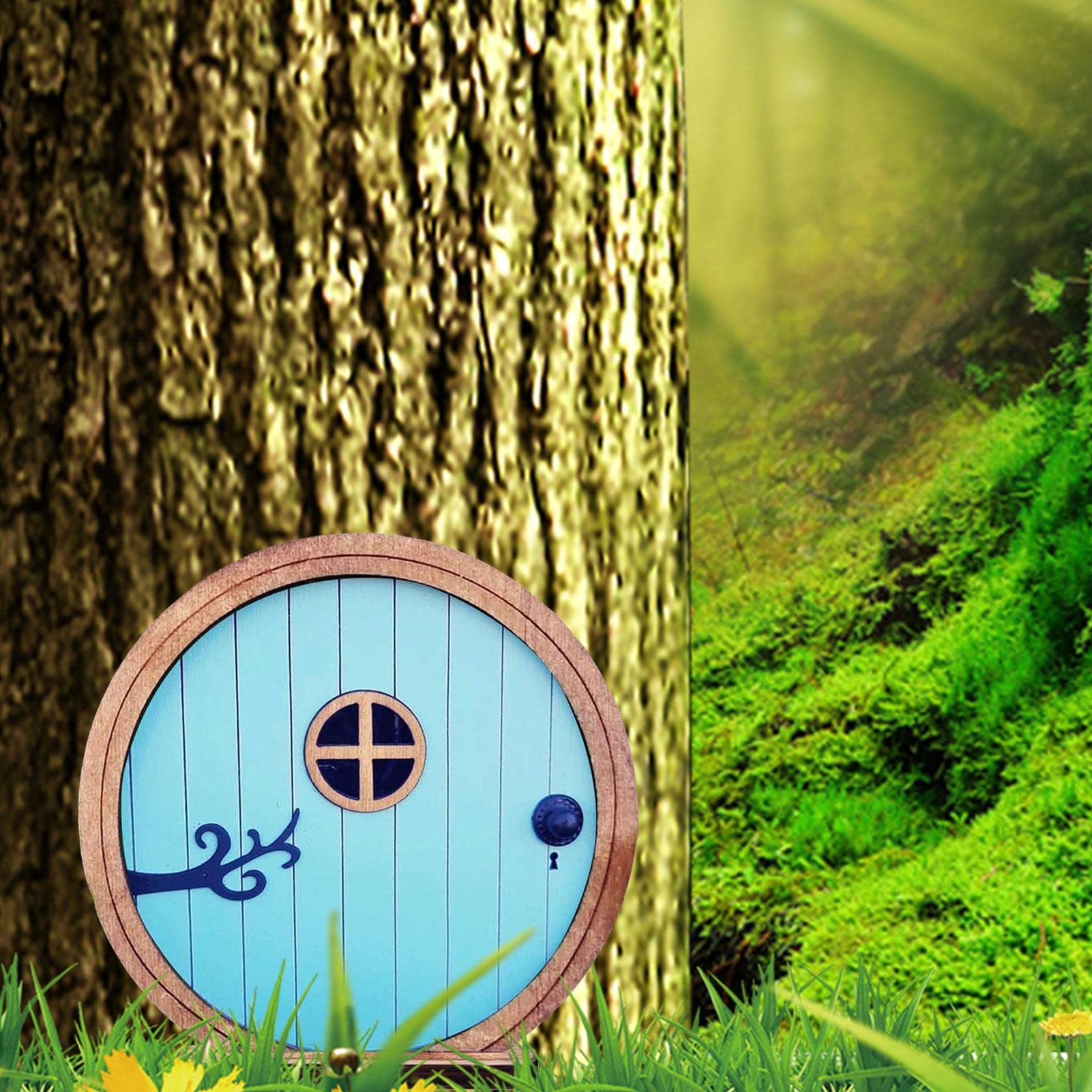 ドールハウス 丸いドアのガーデン ドールハウス丸いドアのガーデン