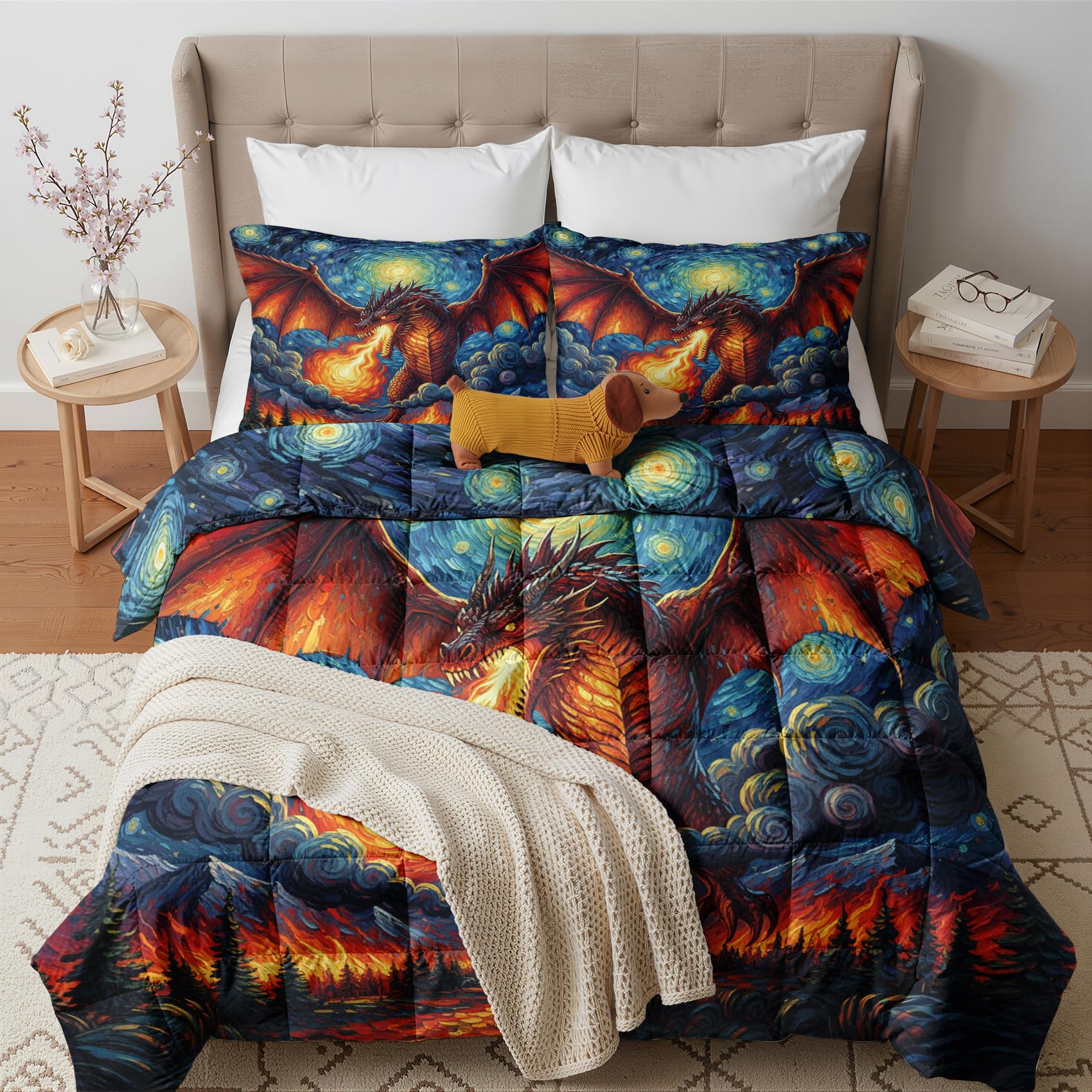 GEDAEUBA Dragon Duvet Double 10.5 Tog