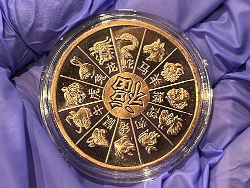 Miniatura 2 de Generic 1 oz Year Of The Dragon 1 Oz .999 Pure Fine Copper BU