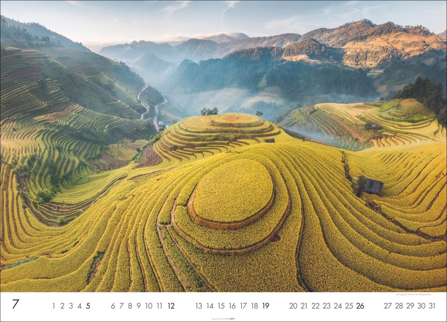 Die Erde Kalender 2026: Die schönsten Seiten unserer Welt in einem Naturkalender voll atemberaubender Fotos. Wandkalender 2026 im Format 68 x 49 cm