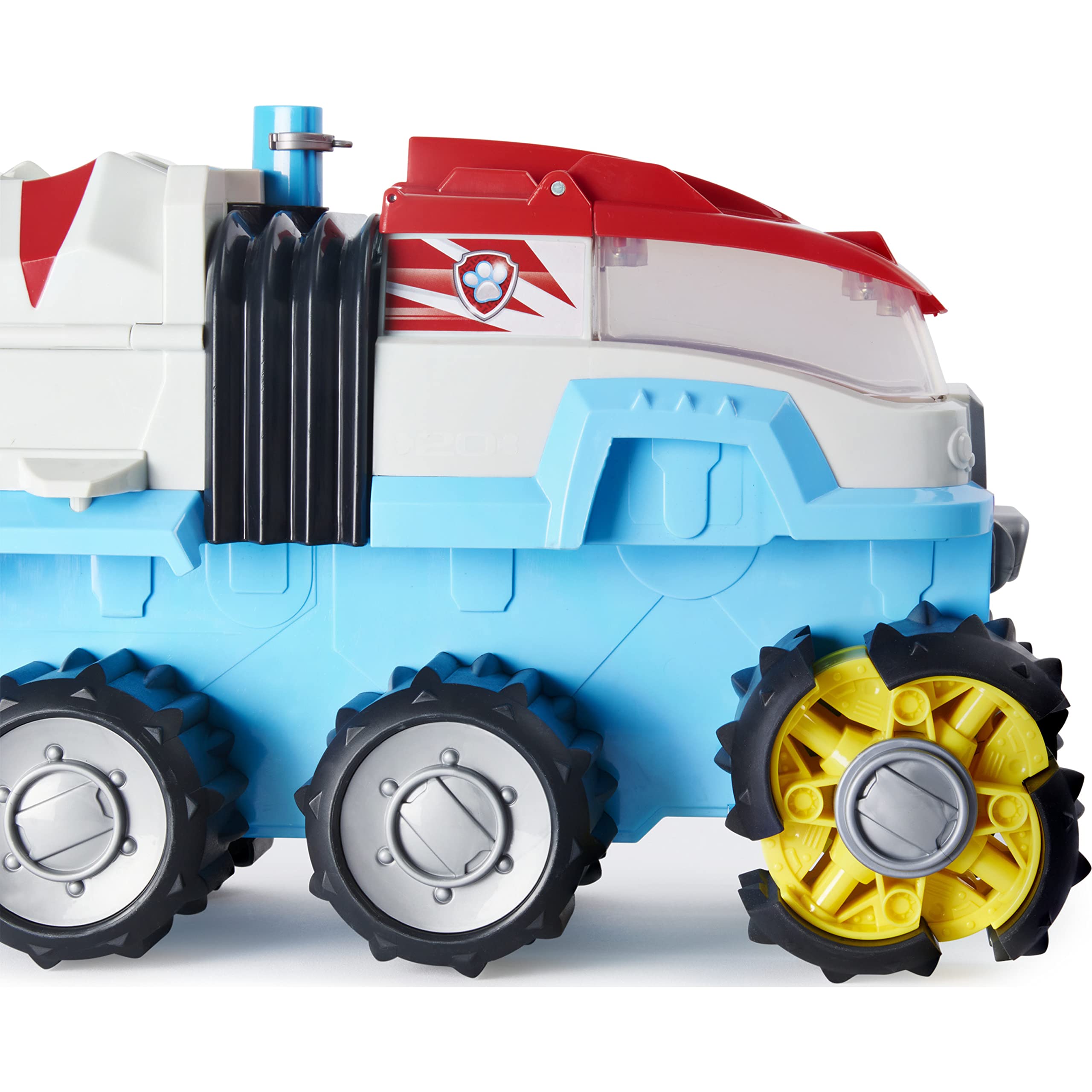 Paw Patrol LA Pat' Patrouille – Camion Pat' Patrouille Dino PATROLLER – Camion Jouet Motorisé Tout-Terrain Dino Rescue avec Figurines Dinosaure et Chase – 6058905 Jouet Enfant 3 Ans et +