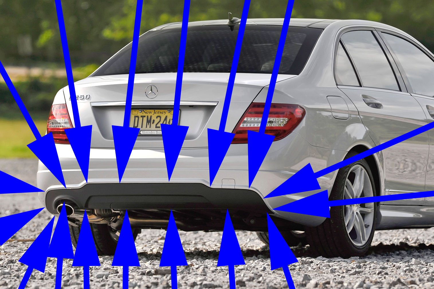 Amazon.com: MERCEDES-BENZ 2048853738 GENUINE OEM LOWER COVER 