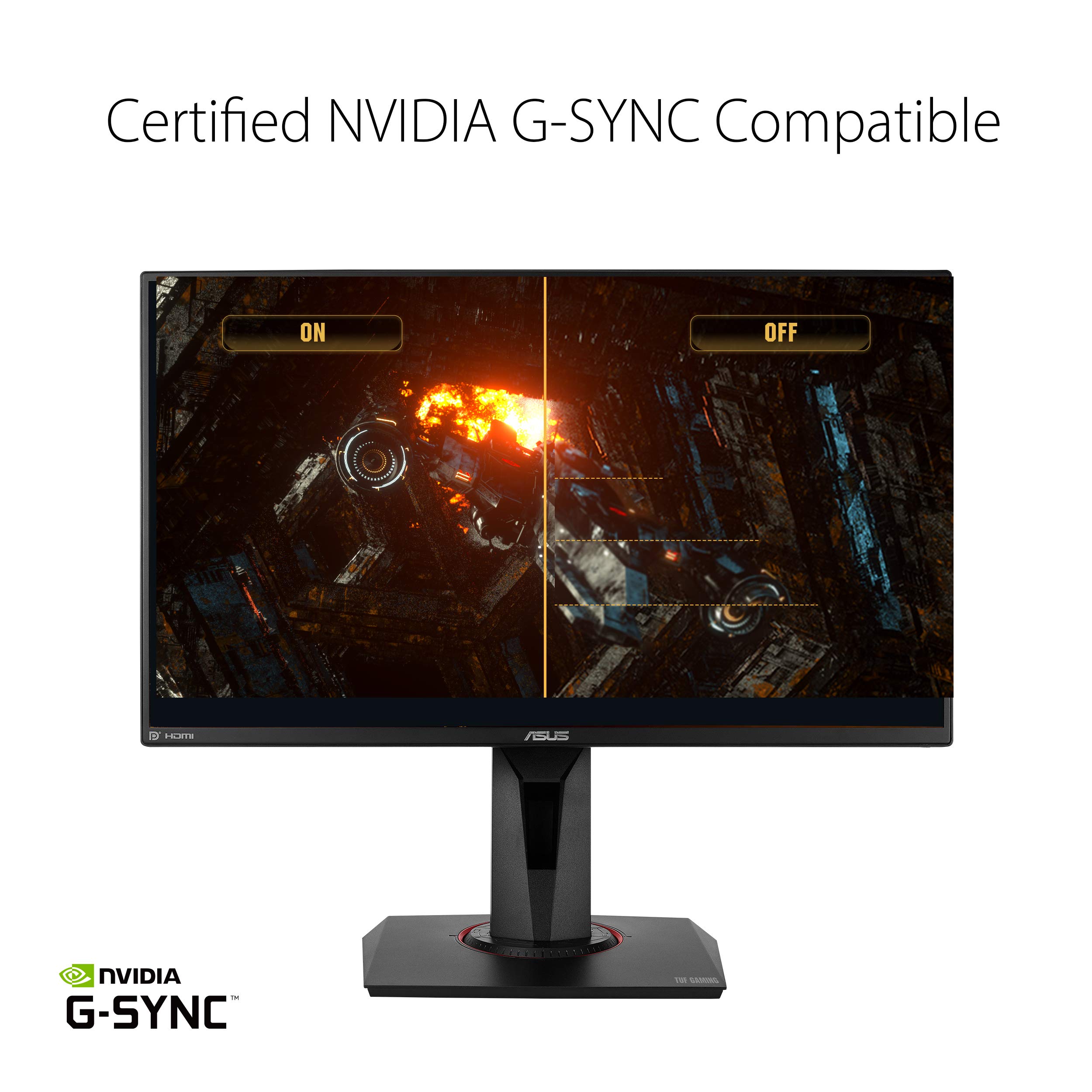 ASUS TUF Gaming 24.5” 1080P HDR Monitor VG258QM - Full HD, 280Hz