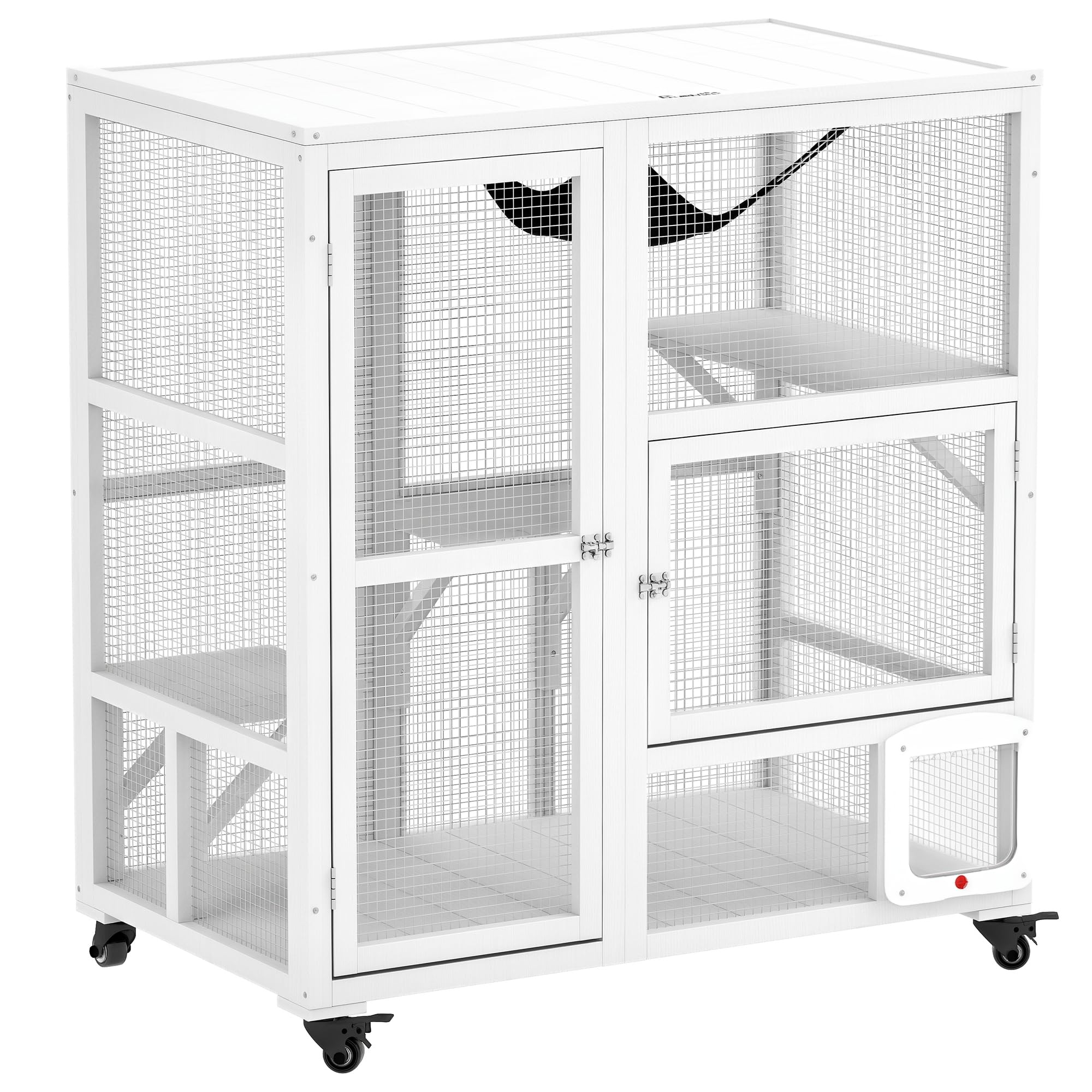 Amazon.com: PawHut Indoor Wooden Catio, Cat House Cat Enclosure on Amazon.com: PawHut Indoor Wooden Catio, Cat House Cat Enclosure on